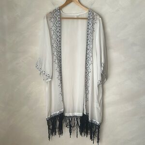 KOY Resort Soft White Beach Cover Up robe